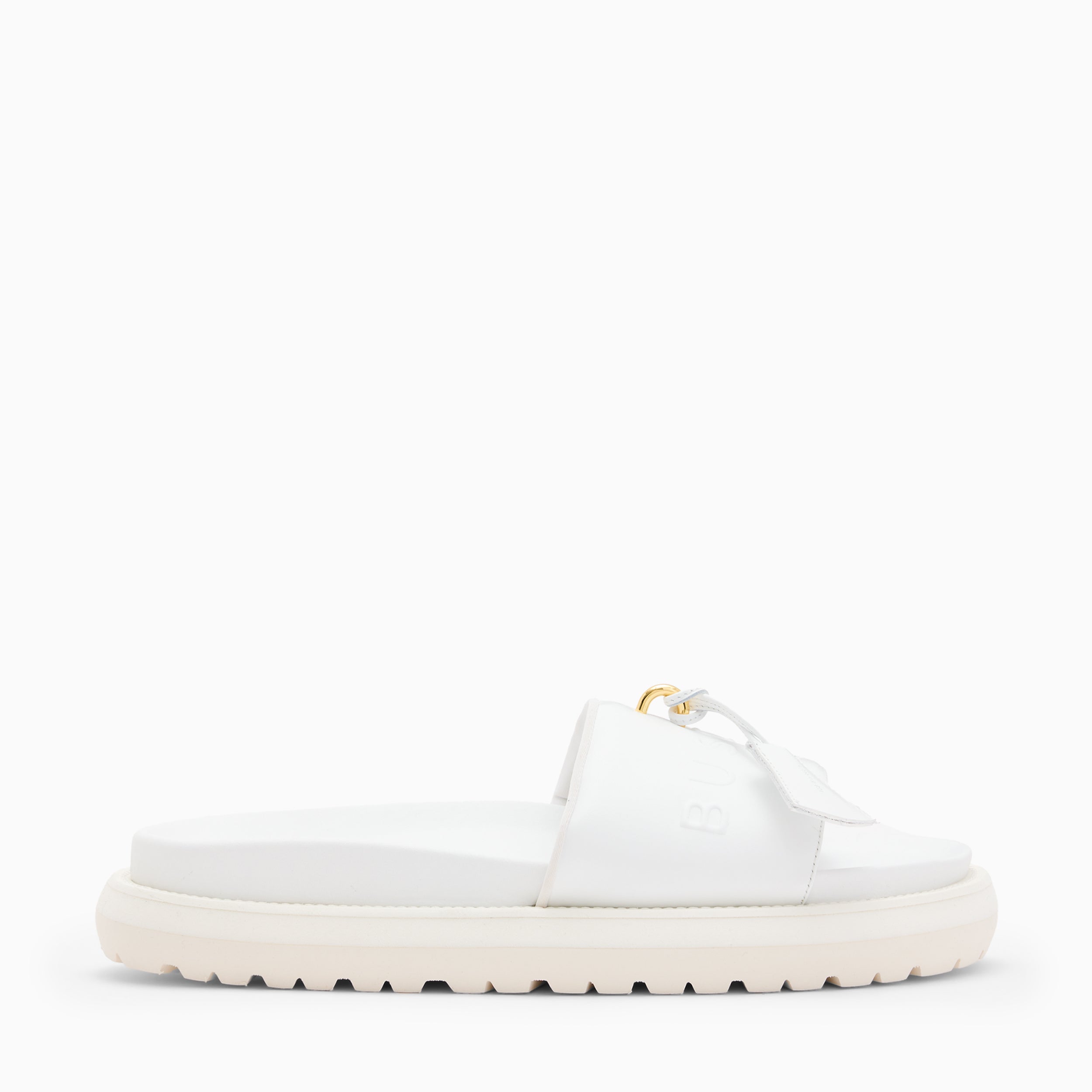 BUSCEMI-MEN'S-BUSCEMI ORION LEATHER SLIDE-Handmade in Italy from the finest Italian leathers and materials.