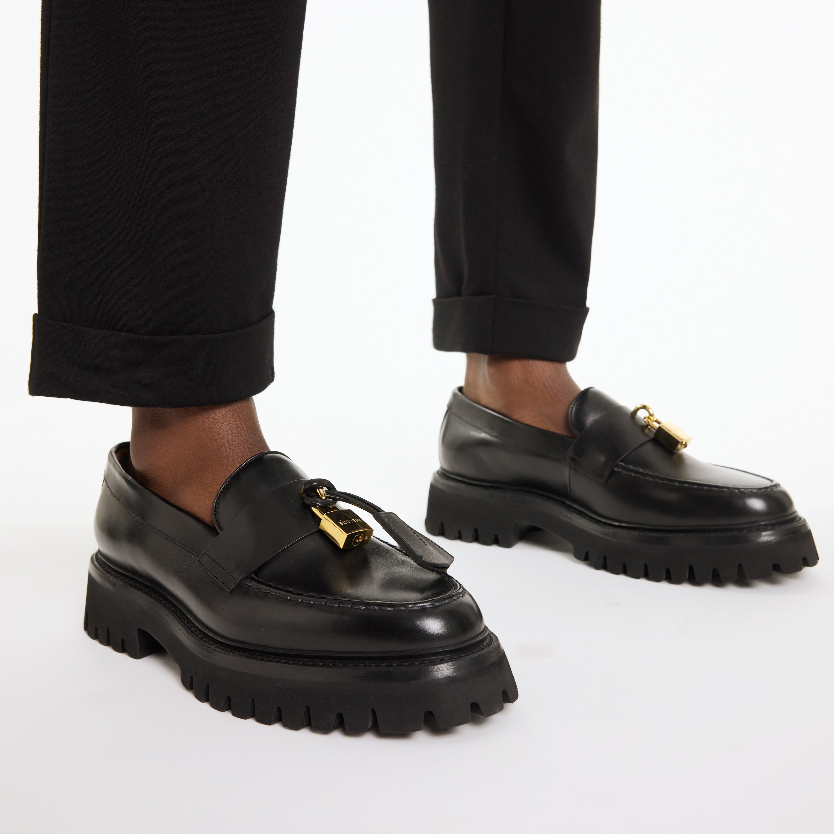 BUSCEMI-MEN'S-BUSCEMI COSMO LEATHER LOAFER-Handmade in Italy from the finest Italian leathers and materials.