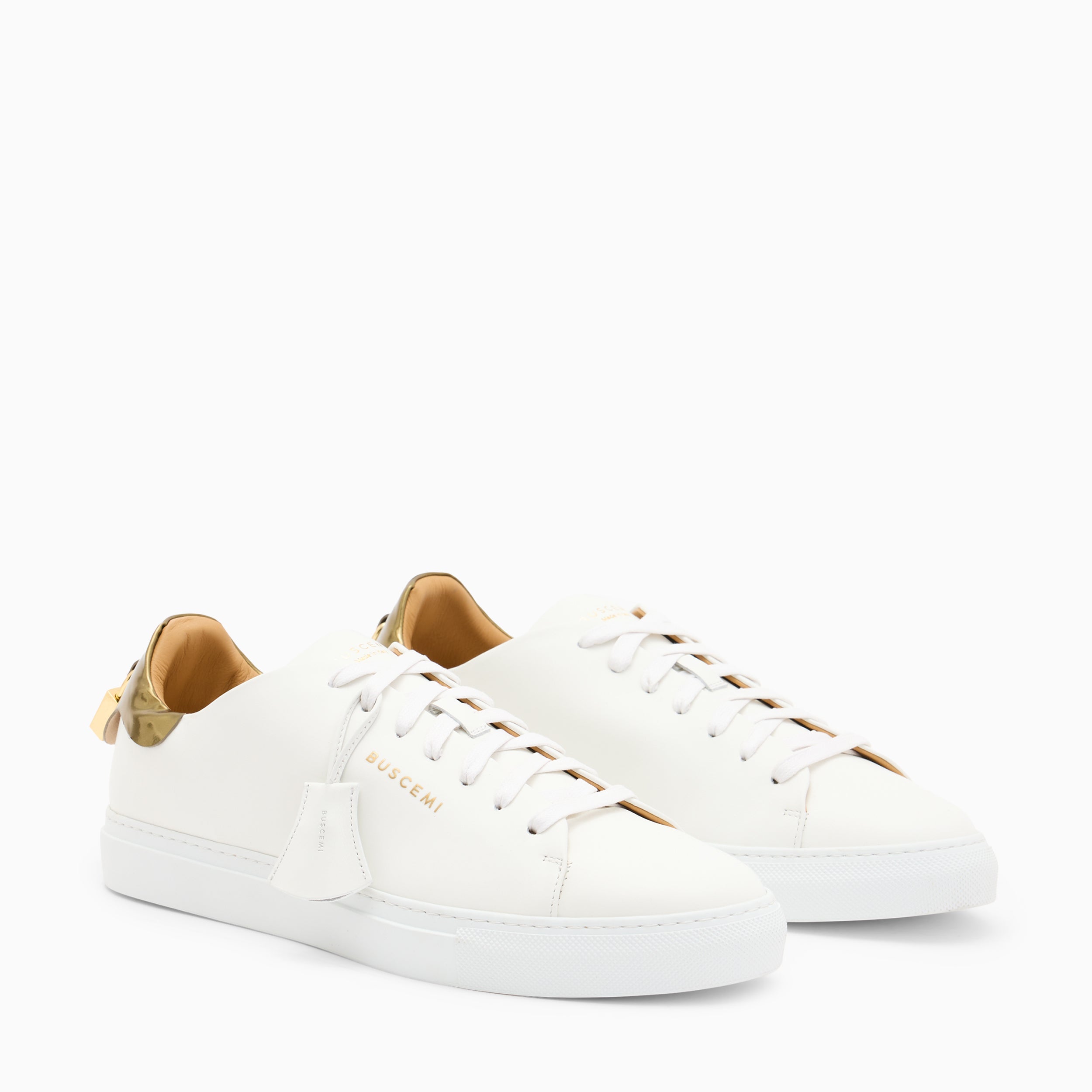 BUSCEMI-MEN'S-BUSCEMI QUEST LOW TOP LEATHER SNEAKER-Handmade in Italy from the finest Italian leathers and materials.