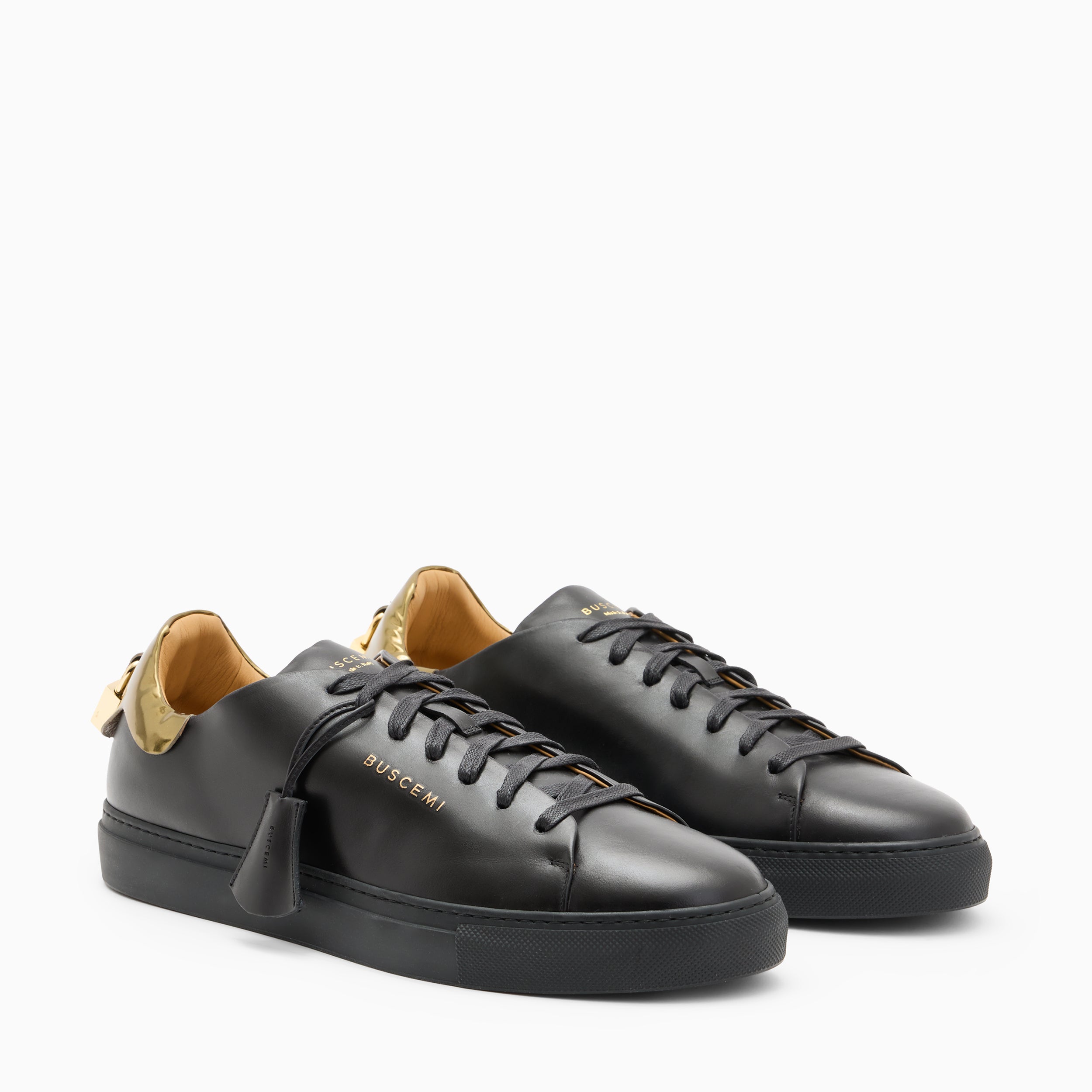 BUSCEMI-MEN'S-BUSCEMI QUEST LOW TOP LEATHER SNEAKER-Handmade in Italy from the finest Italian leathers and materials.