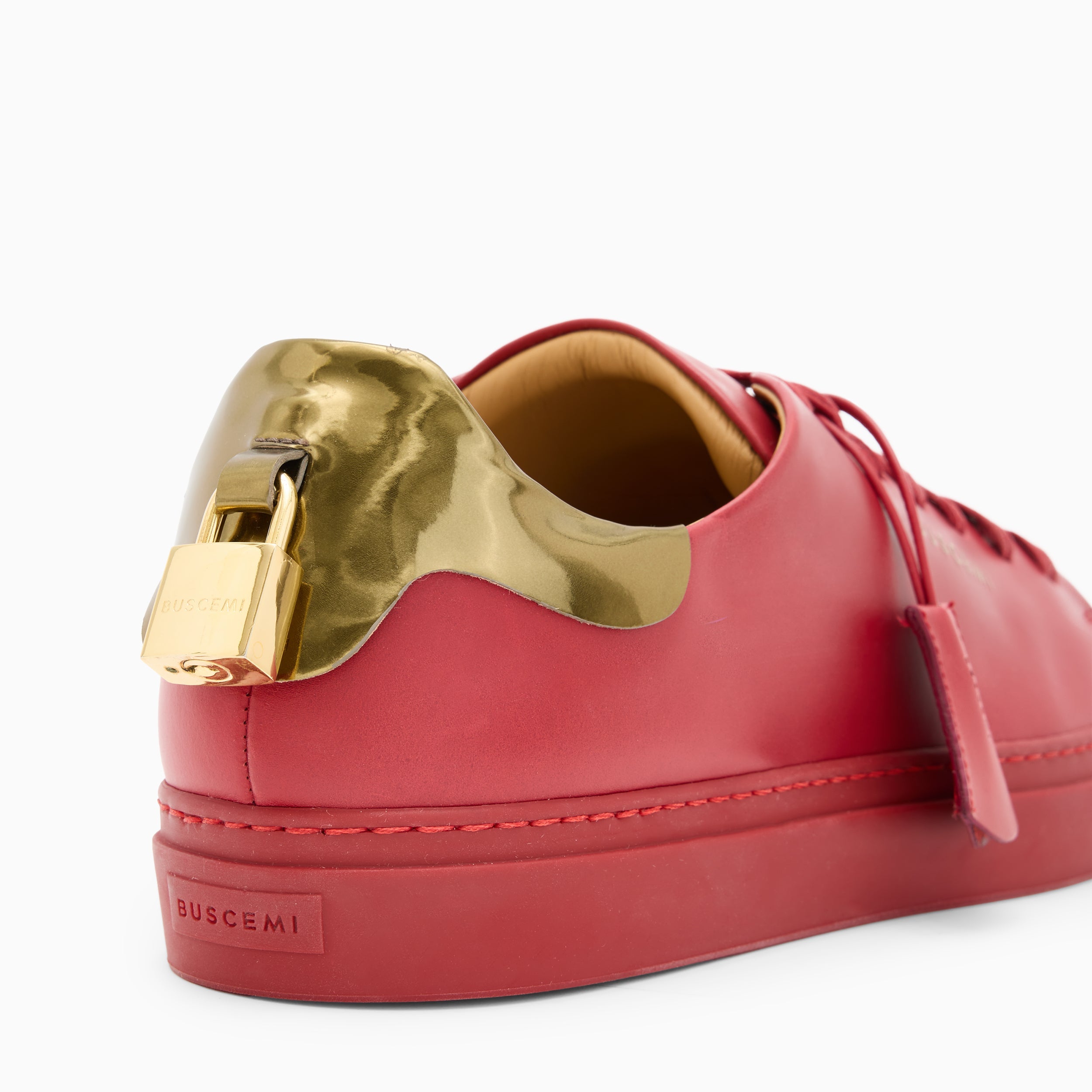 BUSCEMI-MEN'S-BUSCEMI QUEST LOW TOP LEATHER SNEAKER-Handmade in Italy from the finest Italian leathers and materials.