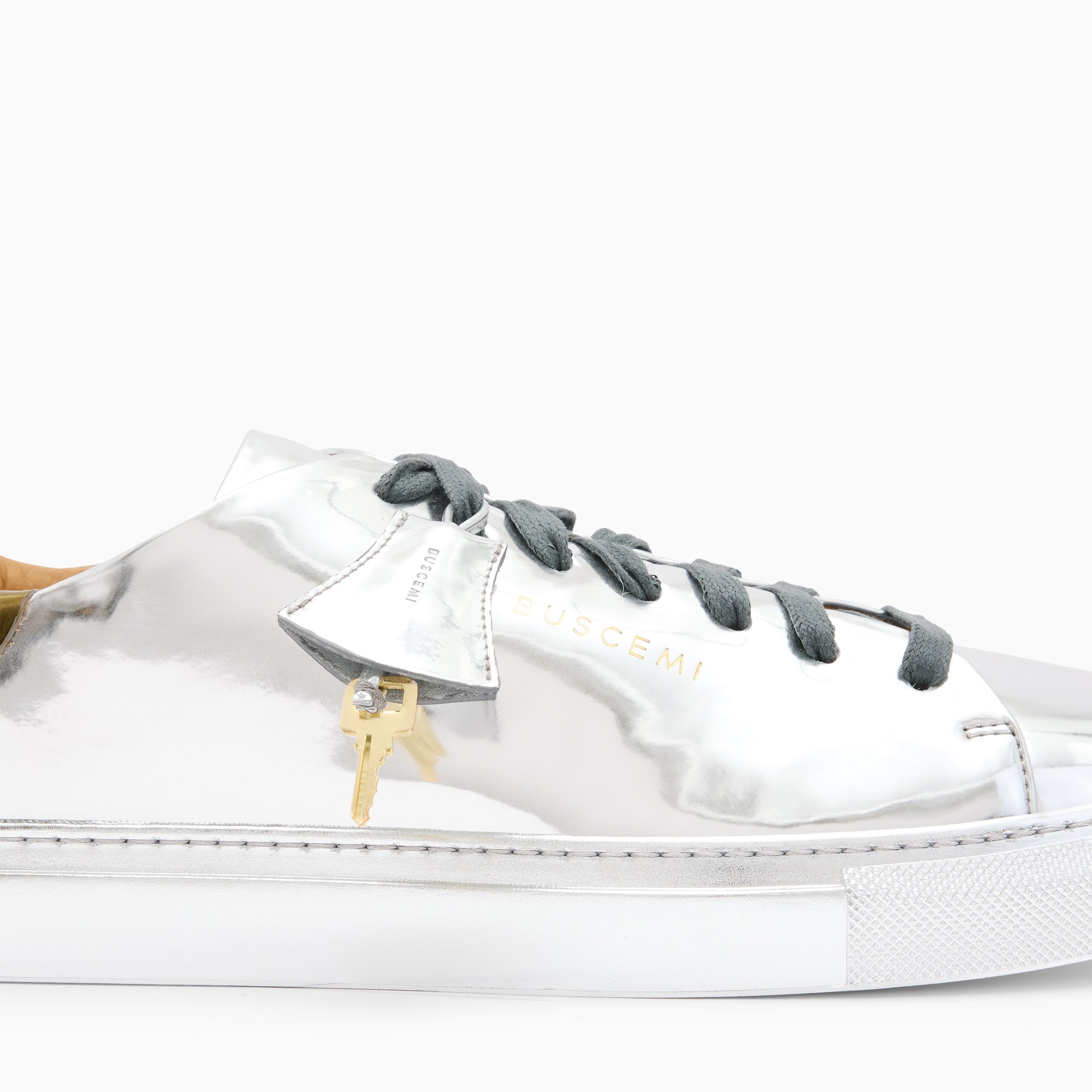 BUSCEMI-MEN'S-BUSCEMI QUEST LOW TOP LEATHER SNEAKER-Handmade in Italy from the finest Italian leathers and materials.