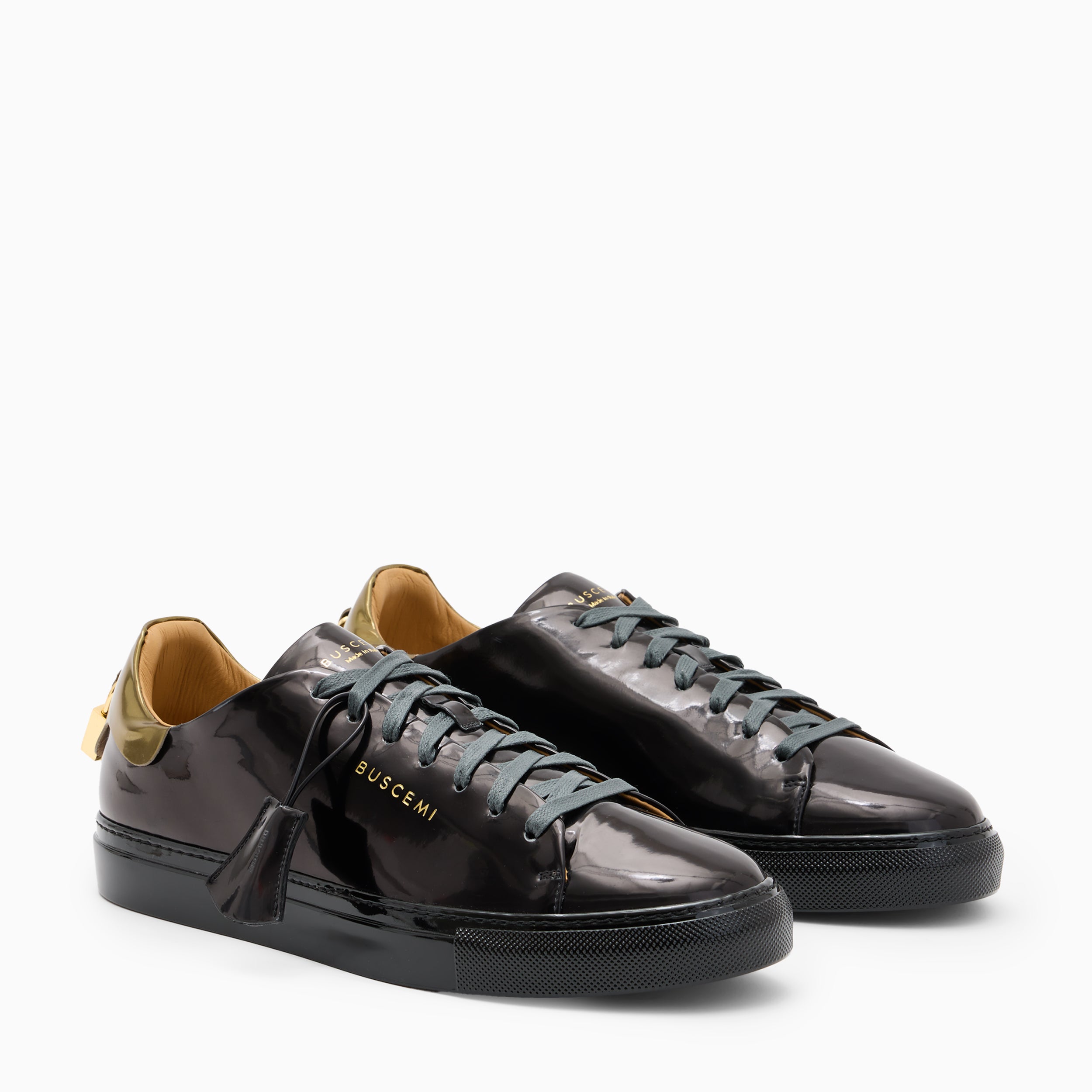 BUSCEMI-MEN'S-BUSCEMI QUEST LOW TOP LEATHER SNEAKER-Handmade in Italy from the finest Italian leathers and materials.