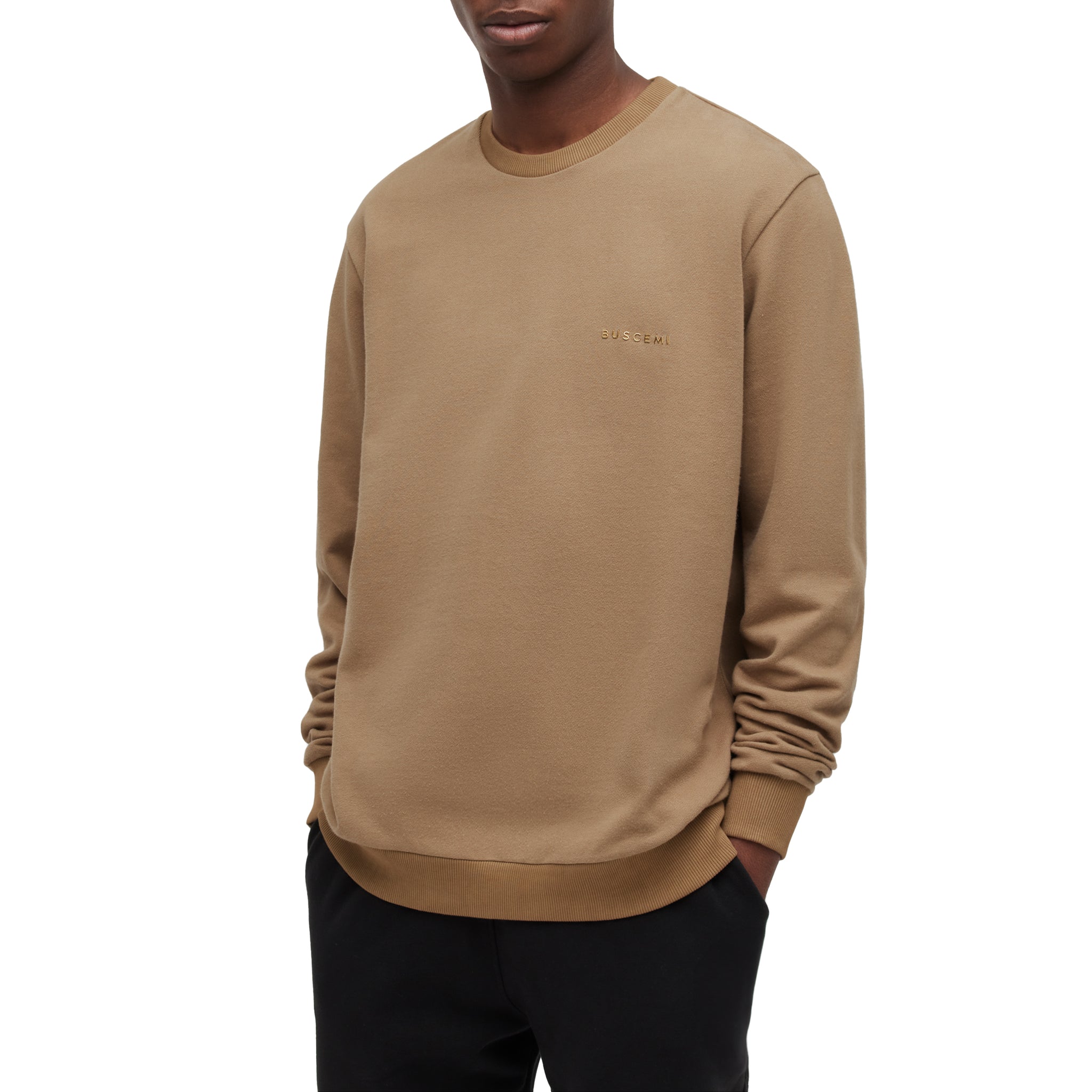 CREWNECK WITH METAL LOGO | Crust