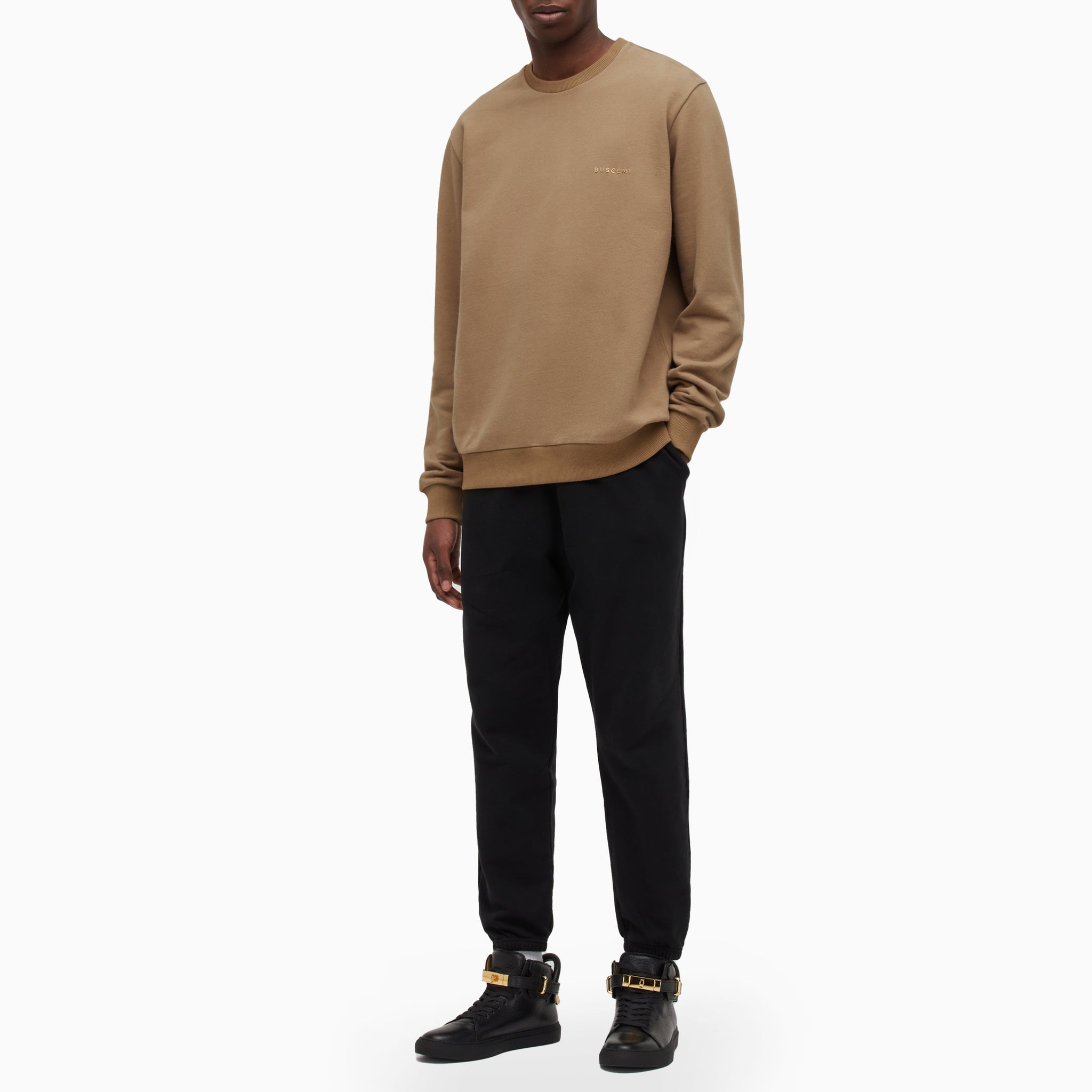 CREWNECK WITH METAL LOGO | Crust