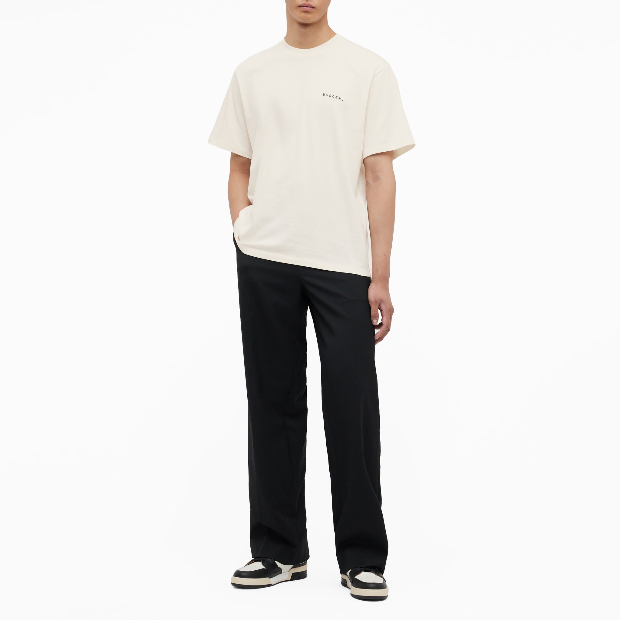 T-SHIRT WITH METAL LOGO | Off White