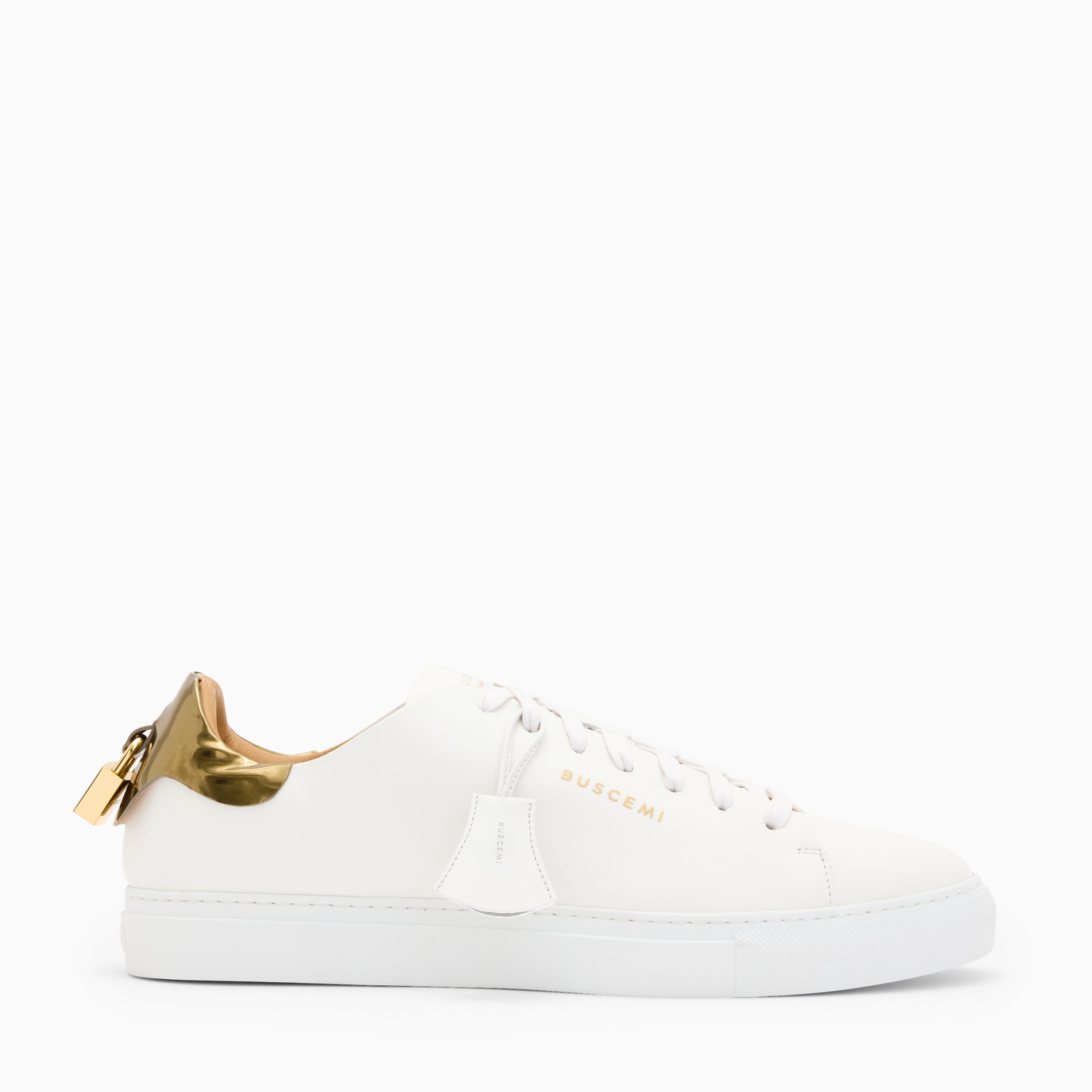 BUSCEMI QUEST LOW TOP LEATHER SNEAKER