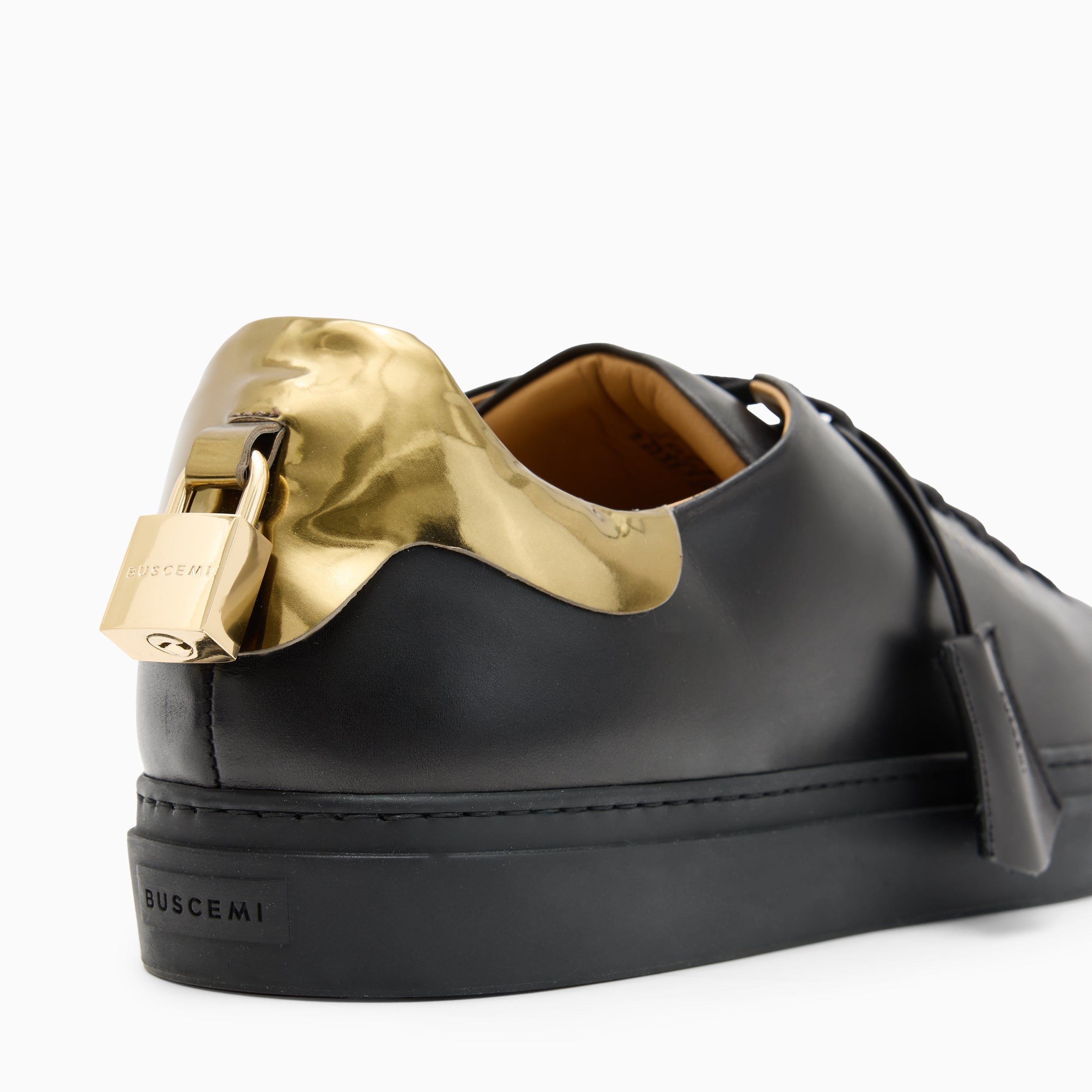 BUSCEMI サンダル 43 BUSCEMI QUEST LOW TOP LEATHER SNEAKER