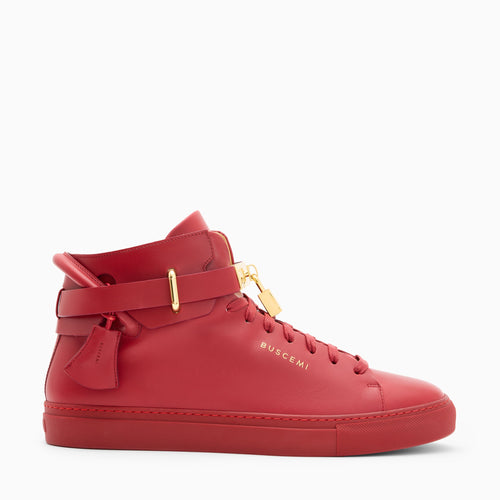 Buscemi Red Leather Men\'s Boots Leather boots Buscemi Red size 9 US in Leather - 46890388 main image 2