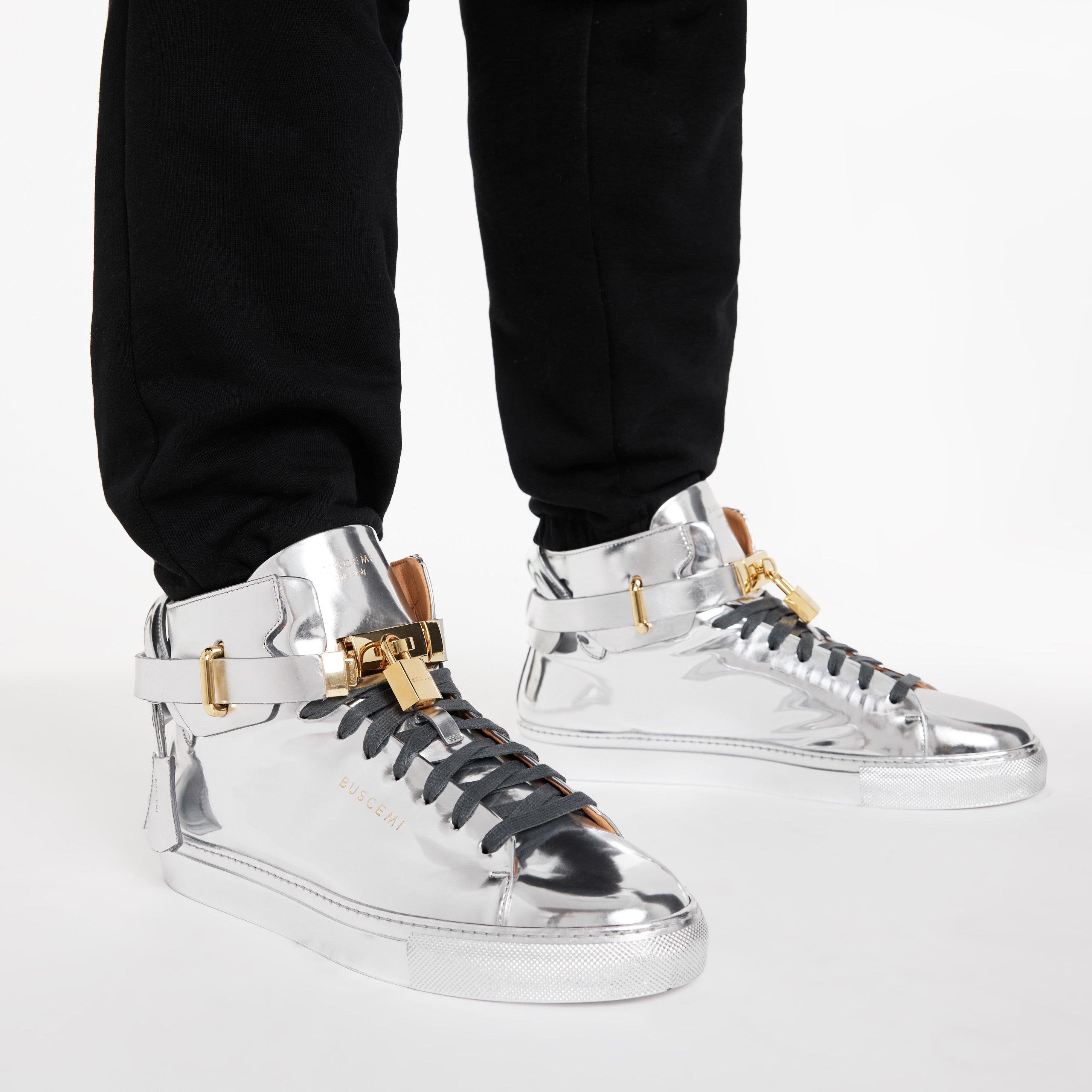 Buscemi 100M deals high top sneakers for kids